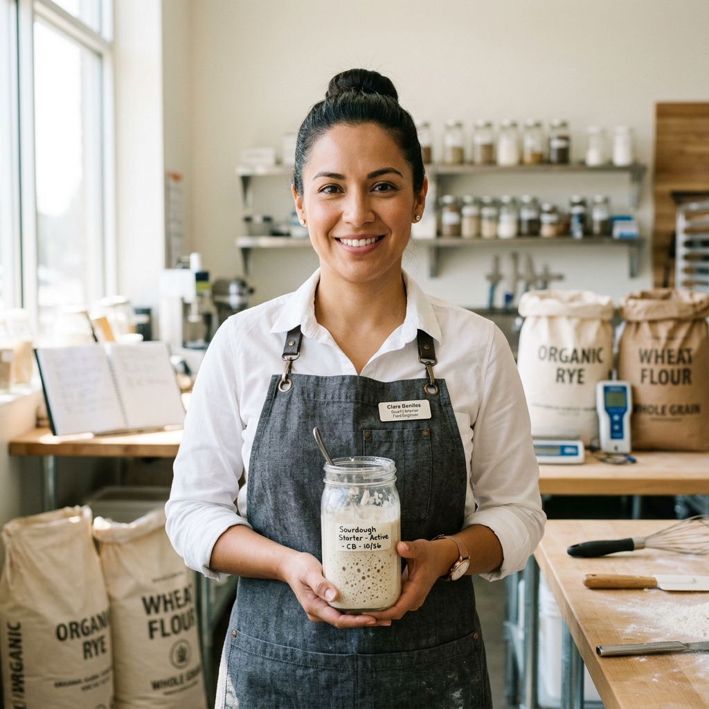 Clara Benítez, Ingeniera en Alimentos y Co-fundadora de Wild Flour
